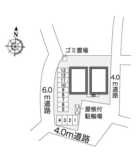 ★手数料０円★糸島市篠原東　月極駐車場（LP）